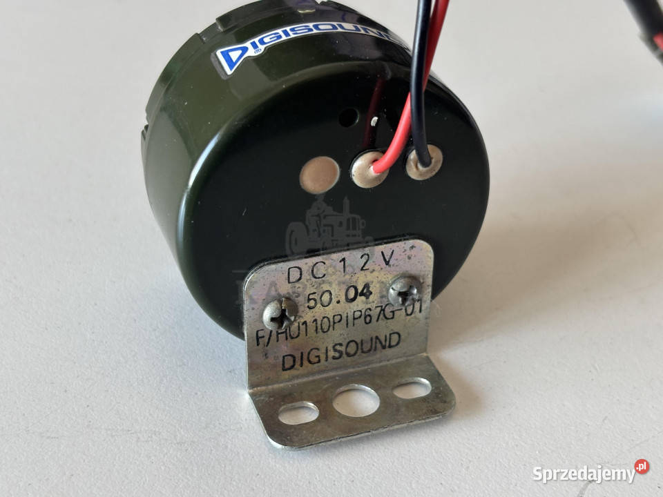 DIGISOUND 12V Dzwonek Głośnik Sygnał Alarm Pozostałe