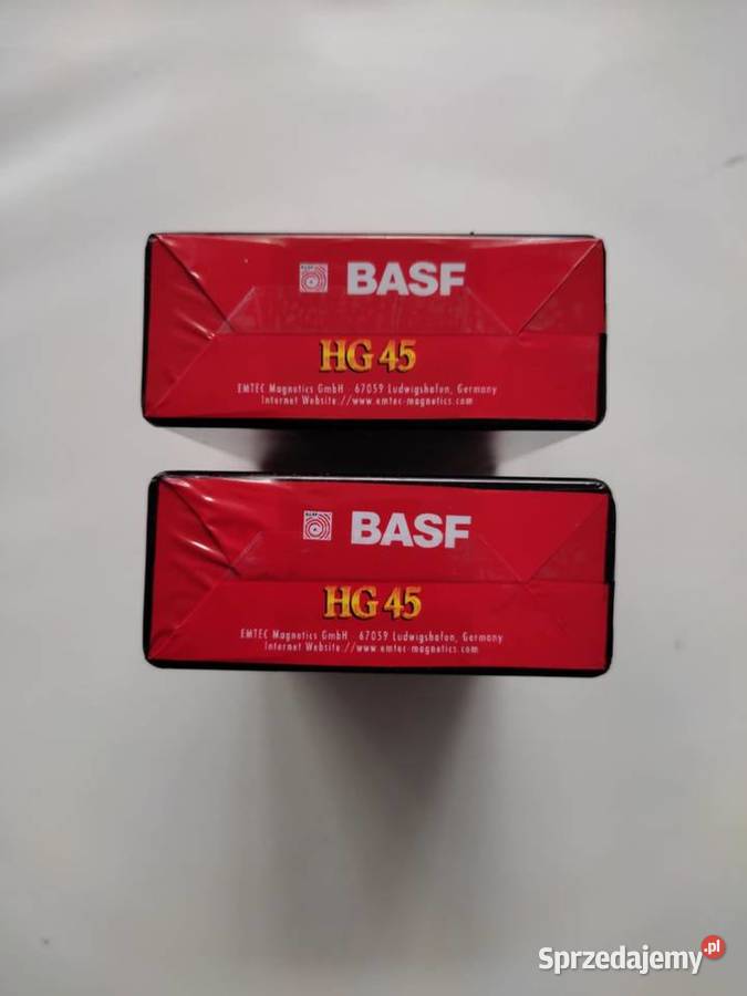 Kaseta video BASF HG45 EC4564m VHS C