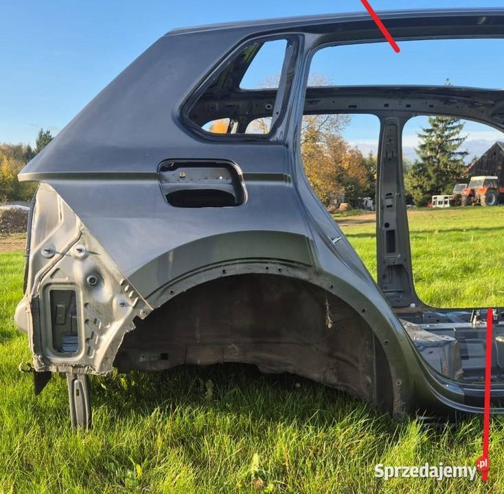 VW TIGUAN II TYŁ WANNA ĆWIARTKA PRAWA LEWA