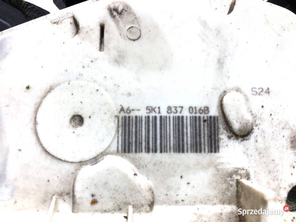 ZAMEK DRZWI PRAWY PRZÓD VW GOLF VI Hatchback osobowe