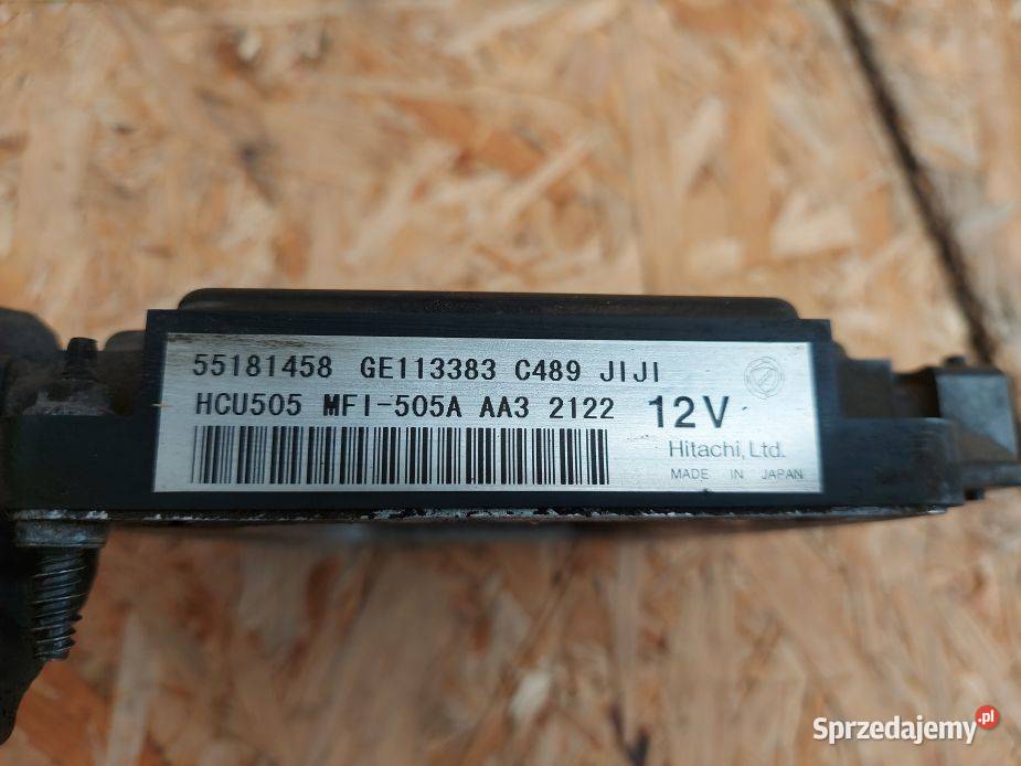 STEROWNIK SILNIKA KOMPUTER FIAT STILO 18 Gliwice