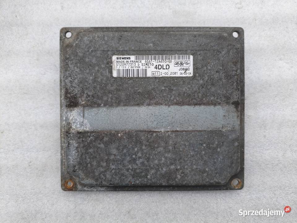 Sterownik Silnika Ford Fiesta MK6 14 mazowieckie