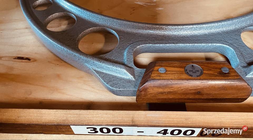 Mikrometr zewnętrzny 300400001 Czarnożyły