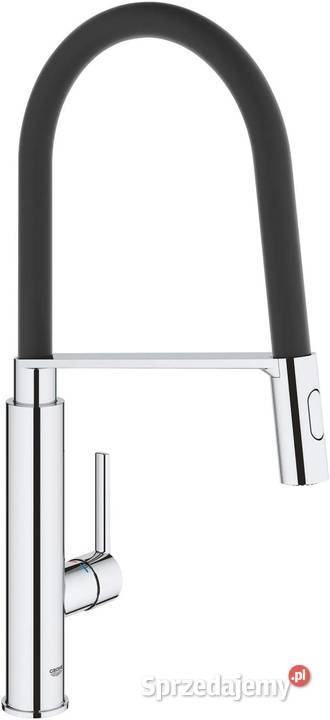 Bateria kuchenna ścienna Grohe Feel srebrny podkarpackie