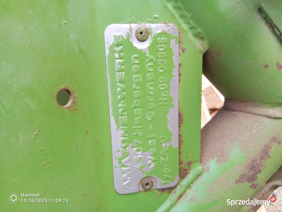 Amazone ZAU 1001 Arcugowo