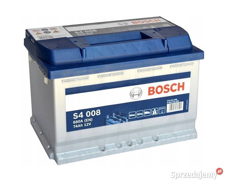 Akumulator BOSCH S4 12V 74Ah 680A dolnośląskie Wrocław sprzedam