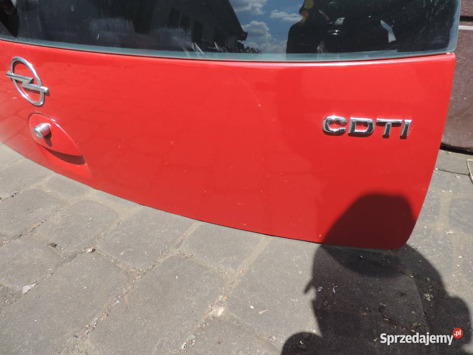 OPEL CORSA C FL KLAPA BAGAŻNIKA TYŁ TYLNA Z573 Rok produkcji 2005 małopolskie Nowy Sącz