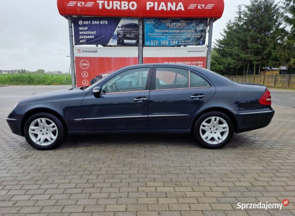 Mercedes w211 40cdi v8 300hp kurtyny powietrzne kujawsko-pomorskie Wójcin
