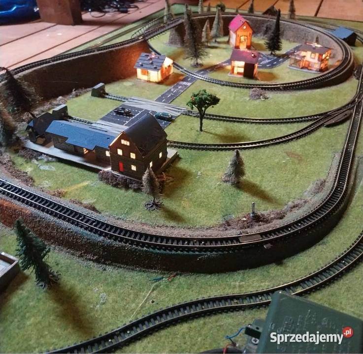 Makieta kolejkowa w skali N Łódź
