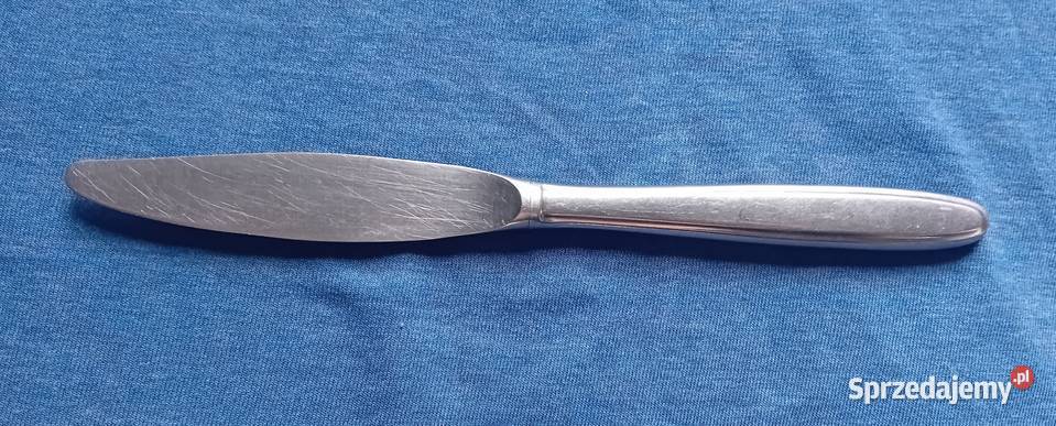 Nóż stołowy ze stali nierdzewnej Hefra lata wielkopolskie Koźminek