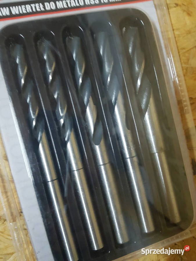 KOMPLET WIERTEŁ DO METALU 5 1015MM HSS VORFAL Ręczne Głogowa