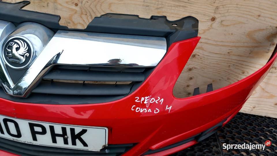 OPEL CORSA D ZDERZAK PRZÓD HALOGEN Z547 osobowe