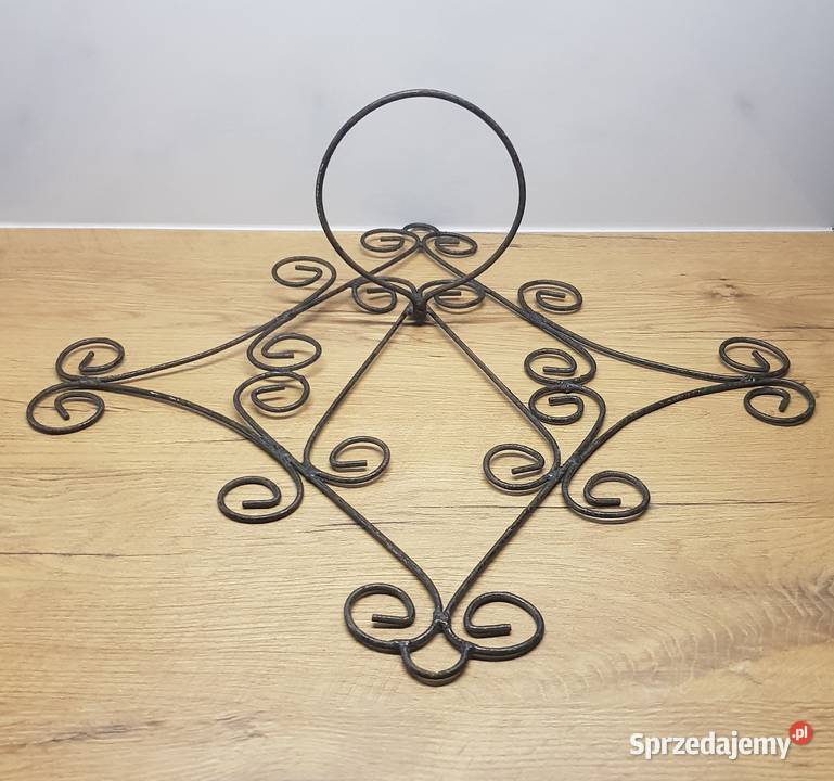 2 Kwietniki ścienne Metalowe PRL 44 x 44 Golina