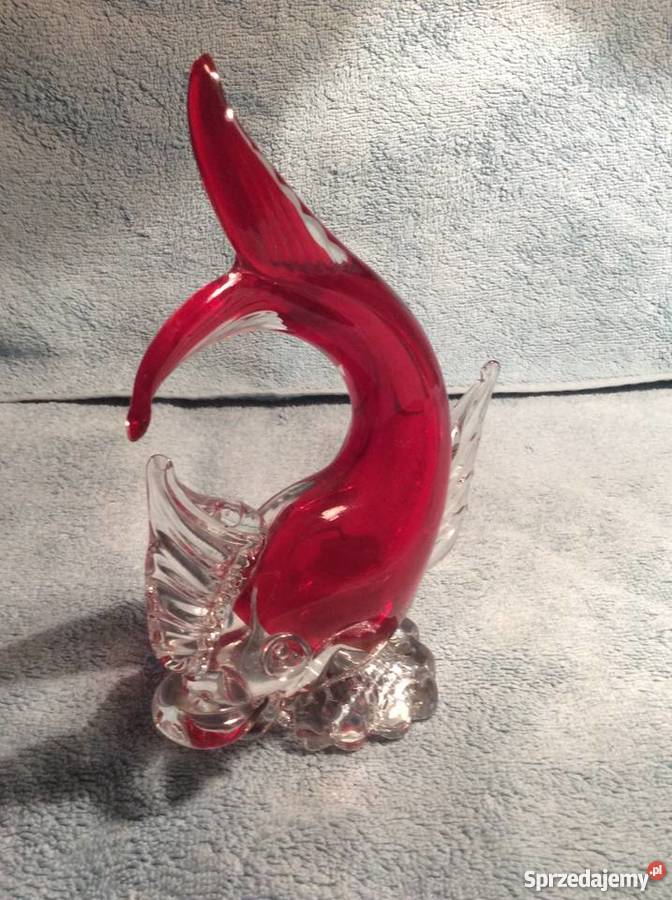 Murano czerwona rybka Poznań