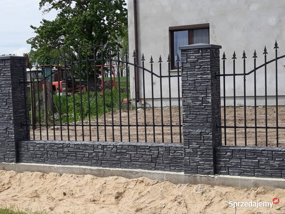 Ala klinkier słupki murki ogrodzenia imitacja dolnośląskie Wrocław