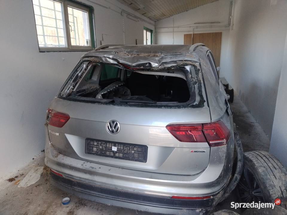 VW Tiguan Highline Vebasto 190 4x4 Fv Chrzanów