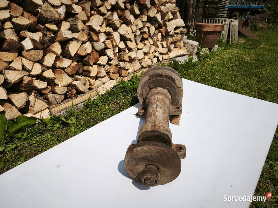 Wał piły tarczowej wałek krajzegi PRL Narzędzia Siemianówka