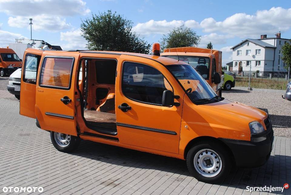 Fiat Doblo 19 Furgon Blaszak Sprowadzony diesel Sierakowice