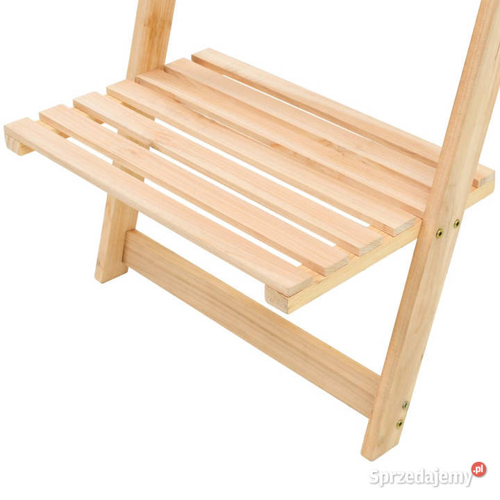 Regał drabina z drewna cedrowego 415 x 30 x 176 Warszawa