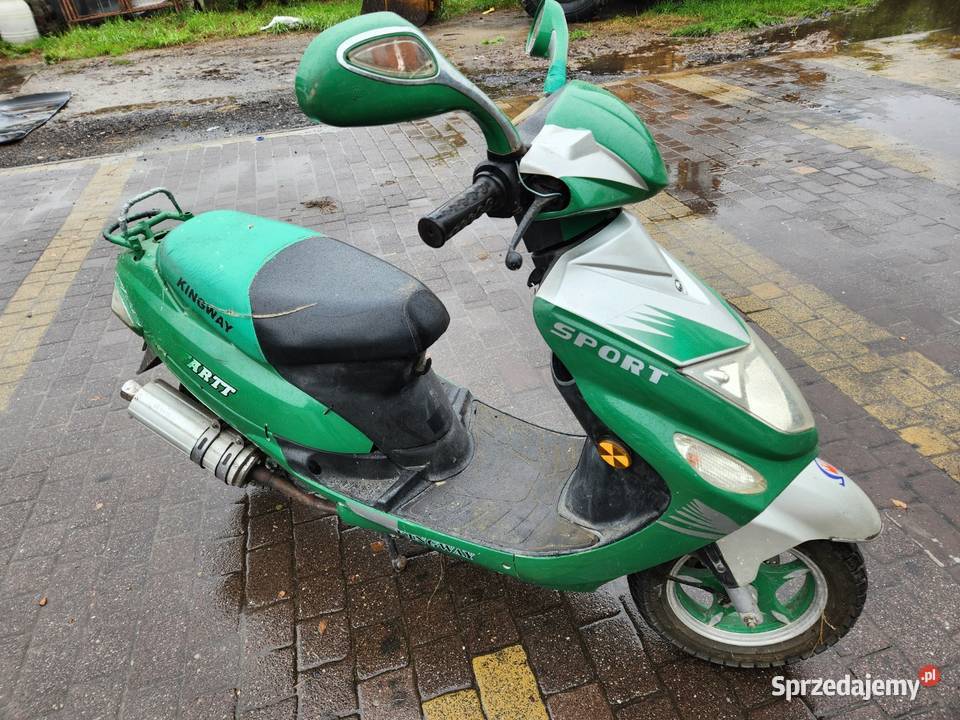 Skuter Kingway Fartt Pomiary