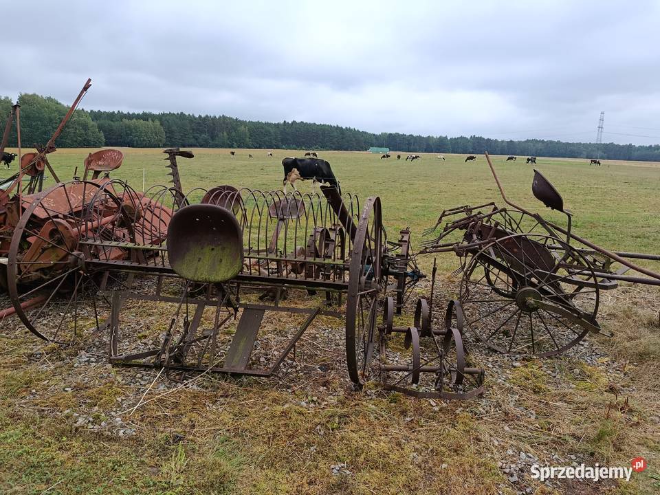 Zabytkowe maszyny i urządzenia rolne uszkodzony sprzedam
