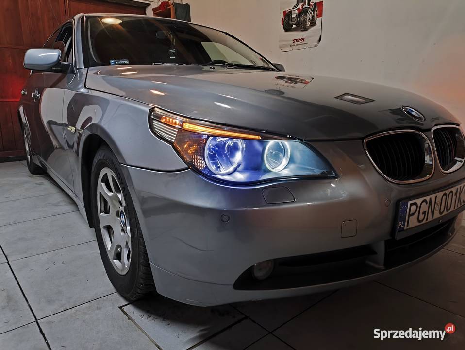 BMW E60 170 Lpg szary Września