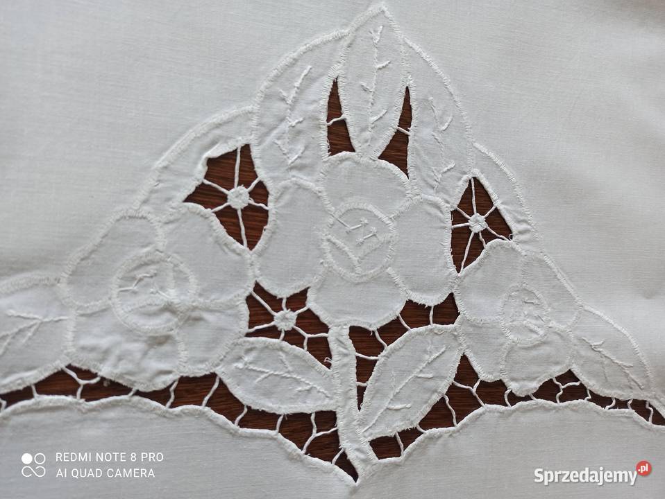Serweta obrus 100 bawełna 155x85 PRL podlaskie Białystok sprzedam