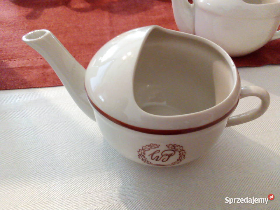 Imbryki porcelanowe ciekawy nietypowy kształt Łódź