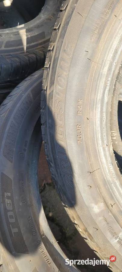Opony Bridgestone Turonza 22550R17 4 nowe Kraków