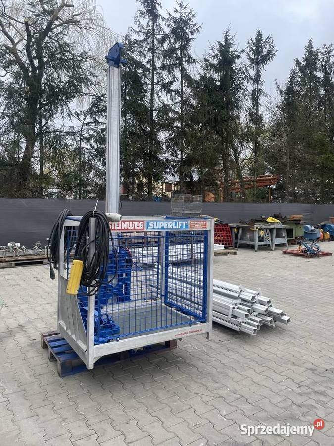 Winda budowlana wyciąg Steinweg Superlift 200 Pozostałe Ślesin