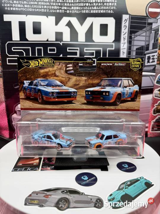 Hot Wheels Lancia Rally 037 Fiat 131 Abarth BOX Wrocław