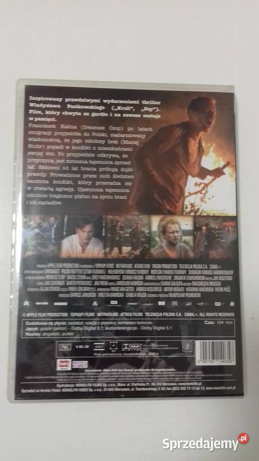 Film DVD Pokłosie thriller do sprzedania małopolskie Kraków
