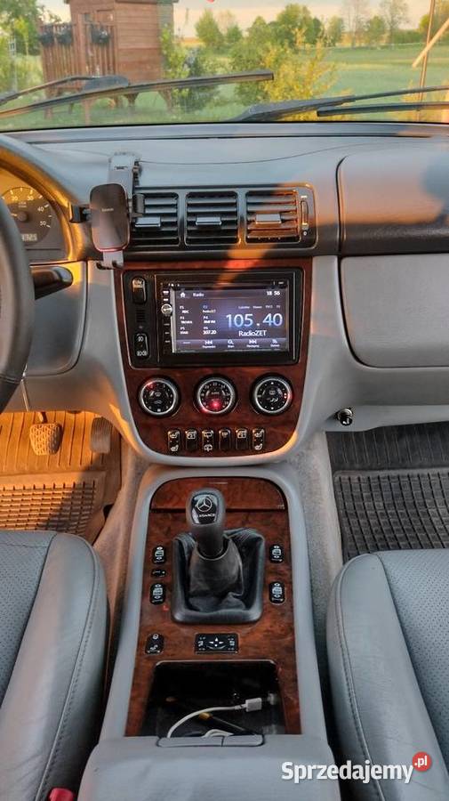 Mercedes ML 270 CDI srebrny ML