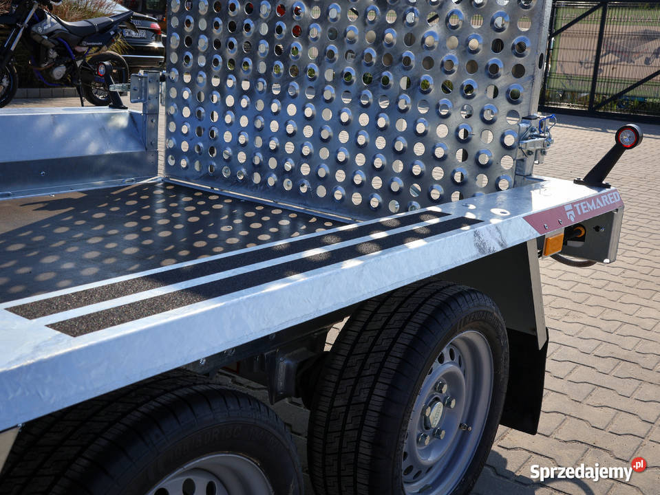 TEMARED BUILDER 26152 3T przyczepa budowlana pod