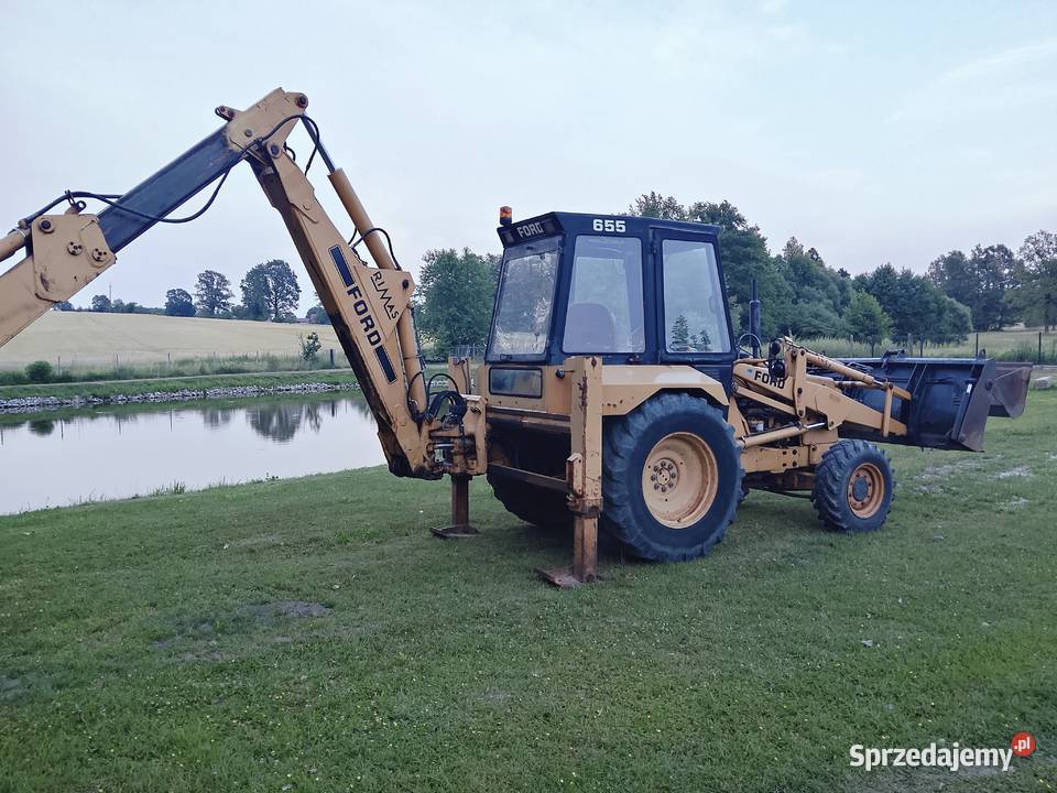 Koparko ładowarka Ford 4x4 Maszyny budowlane Łopuszno