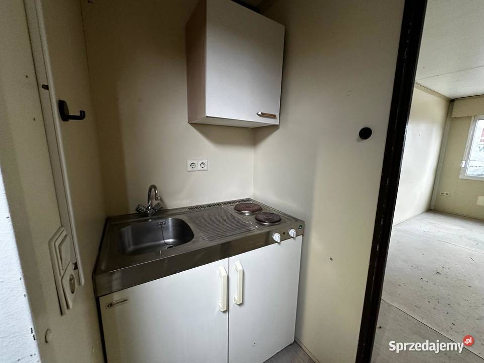 KONTENER BIUROWY MIESZKALNY Z ANEKSEM KUCHENNYM
