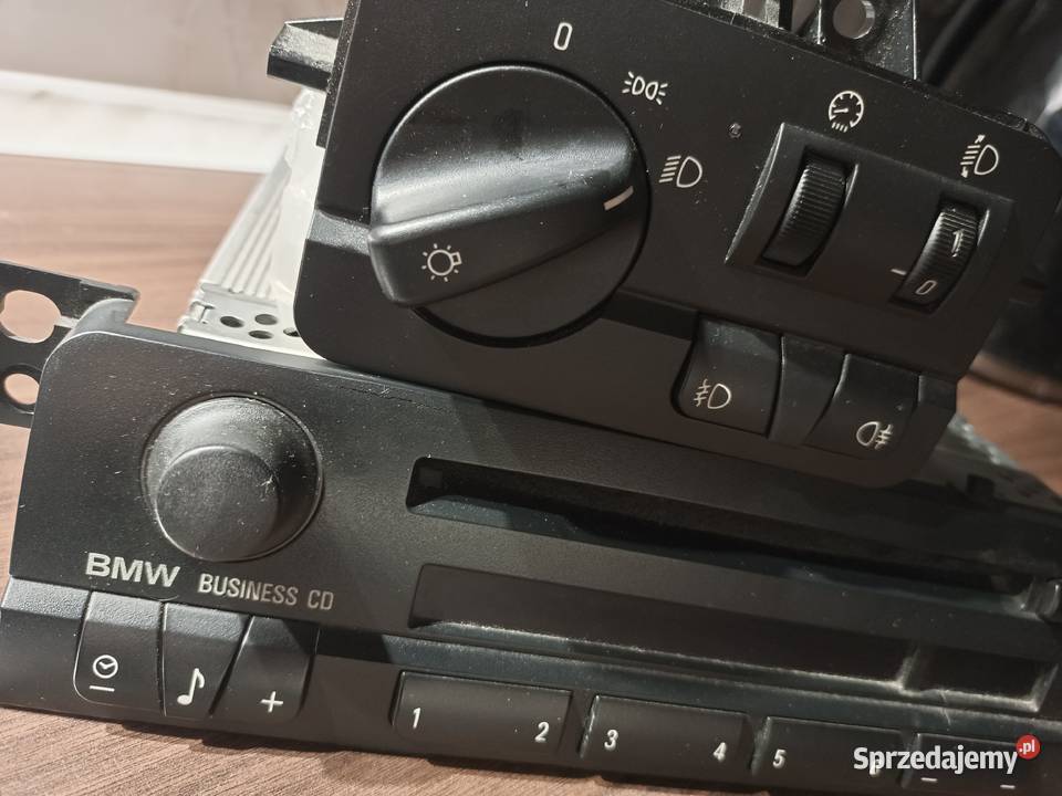 Radio samochodowe do BMW e46 i przełącznik uniwersalne Czujniki i sterowniki świateł Wrocław