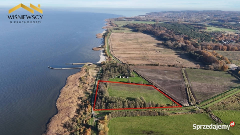 Działka Zalewem Wiślanym Kadyny 252ha