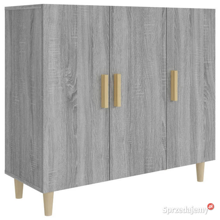 Szafka szary dąb sonoma 90x34x80 materiał Warszawa