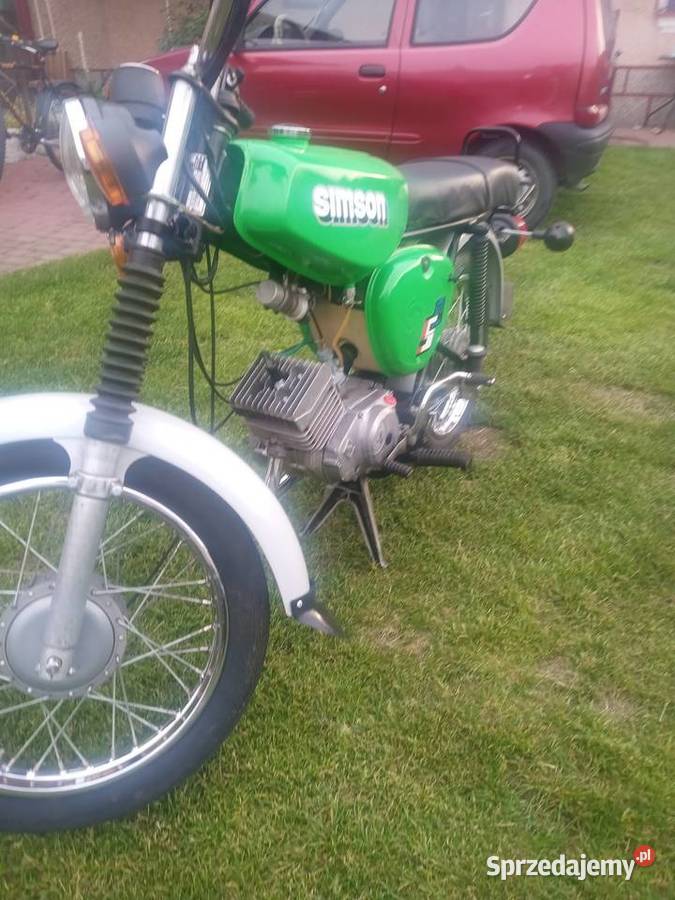 Simson S51 zarejestrowany ubezpieczony Simson Rakszawa