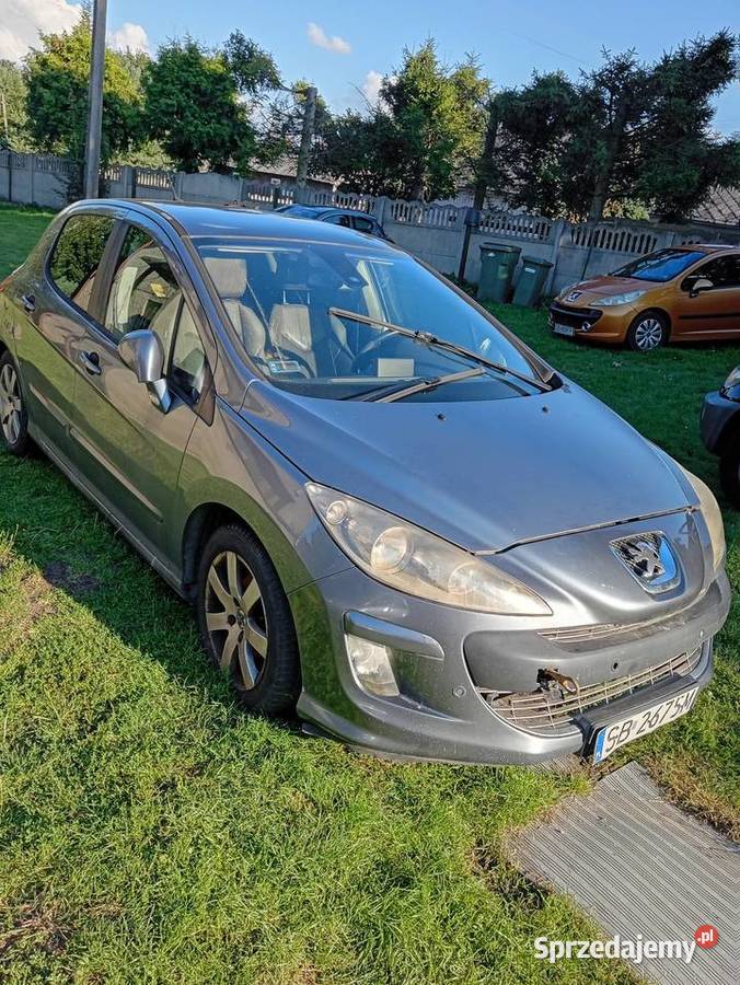 Peugeot 308 2010r 16hdi automat na czesci śląskie Zawiercie