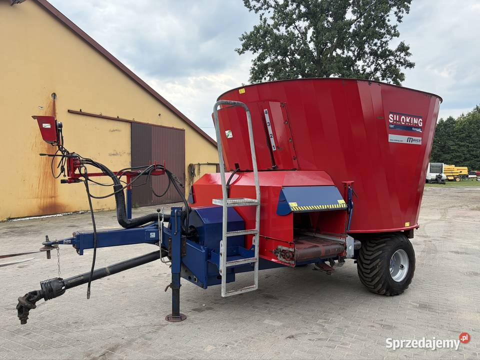 Paszowóz wóz paszowy Siloking 10m3 Compact Myszyniec