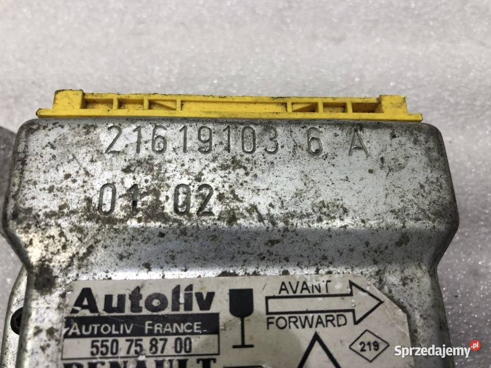 MODUŁ AIRBAG RENAULT LAGUNA II 8200142183A