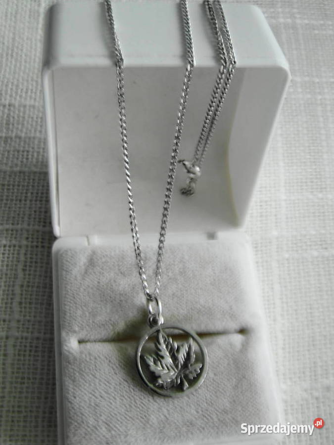 Ładniutki naszyjnik srebro 925 Warszawa