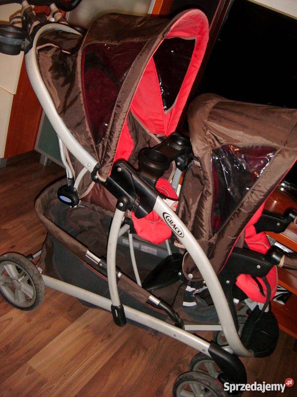 Wózek Graco Quattro Duo Tour bliżniaczy roku Rozkładane Świecie