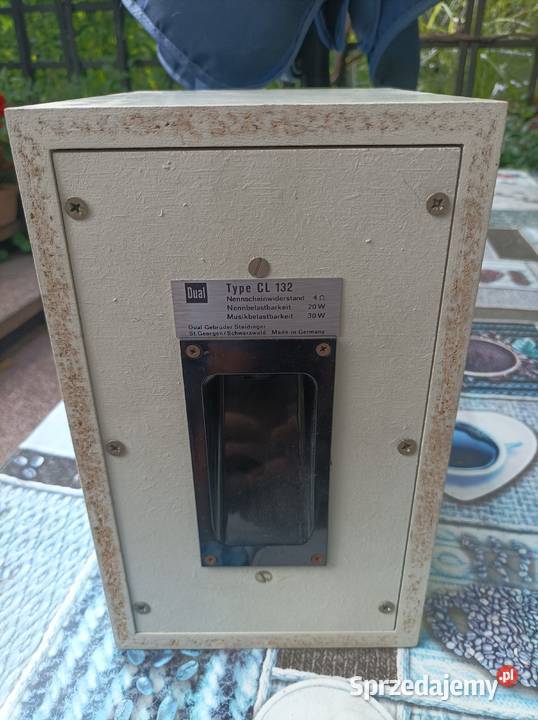 Dual Type CL 132 niemieckie kolumny vintage Elektronika