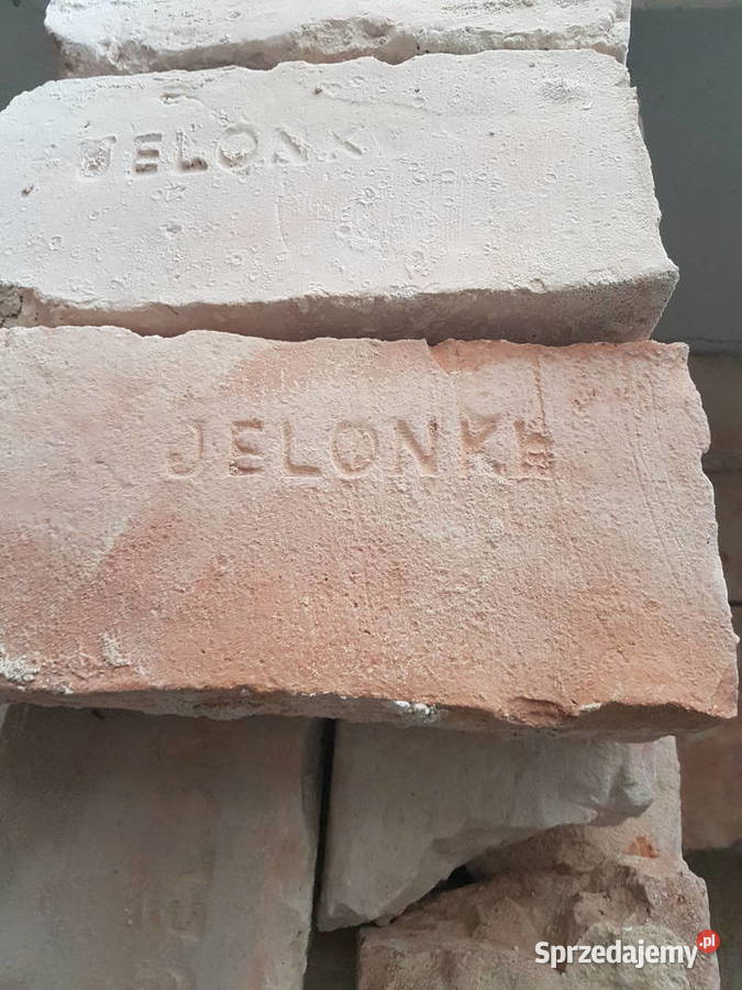 Przedwojenna stara cegła JELONKI Warszawa