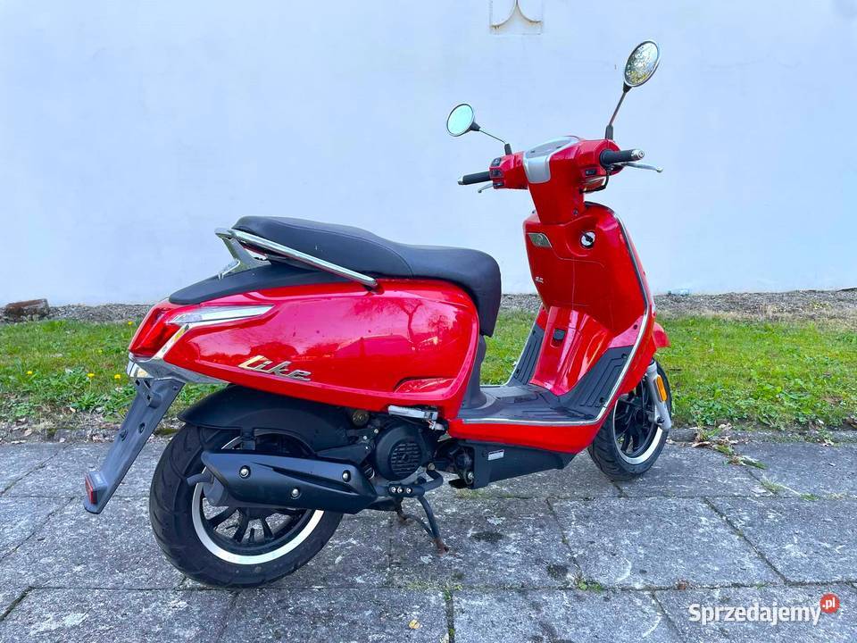 2020 R Kymco Like 50 Nowy MODEL Retro 4T Niski nieuszkodzony Pilzno