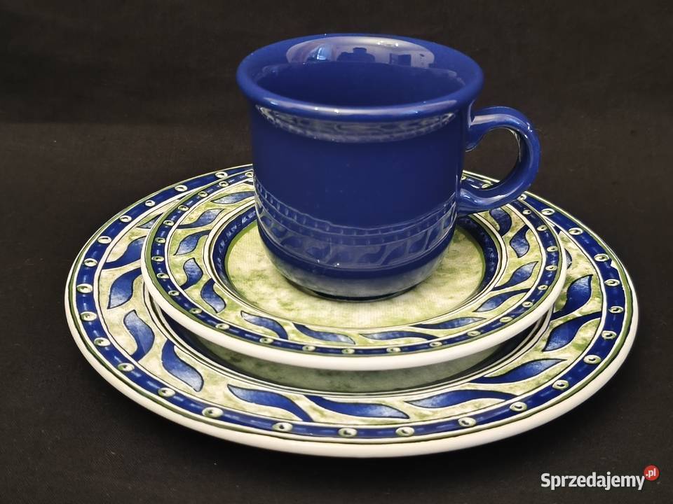 Zestaw kawowy włoski Quadrifoglio Pier 1 lubelskie sprzedam