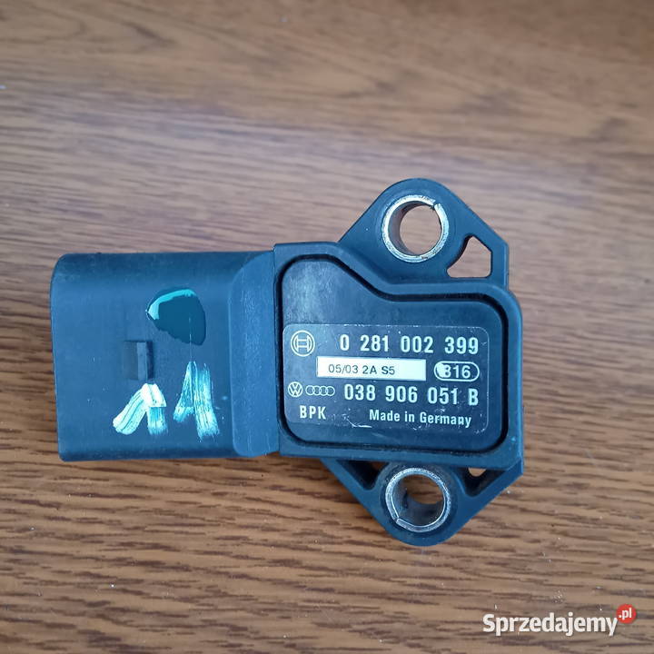 Golf V Czujnik doładowania Map sensor 038906051B Dębica